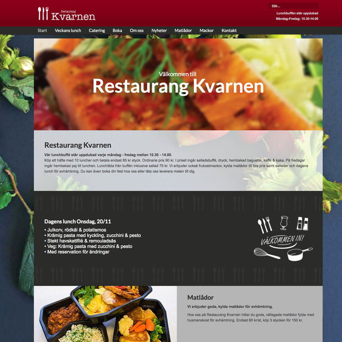 restaurang kvarnen hemsida